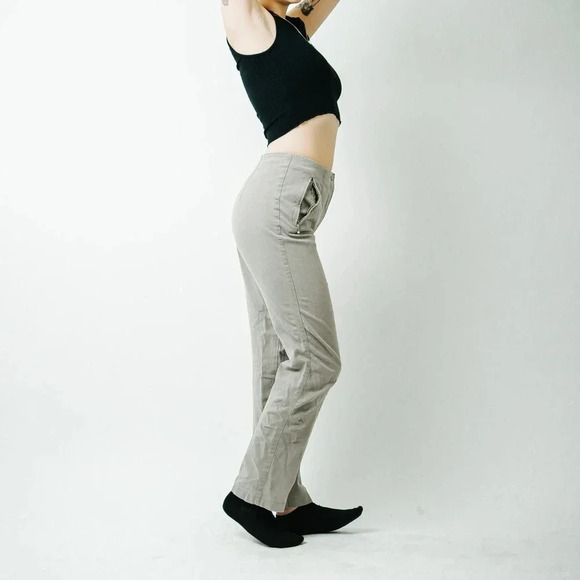 Vanilia High Rise Khaki Trousers - 38 - Picture 7 of 15